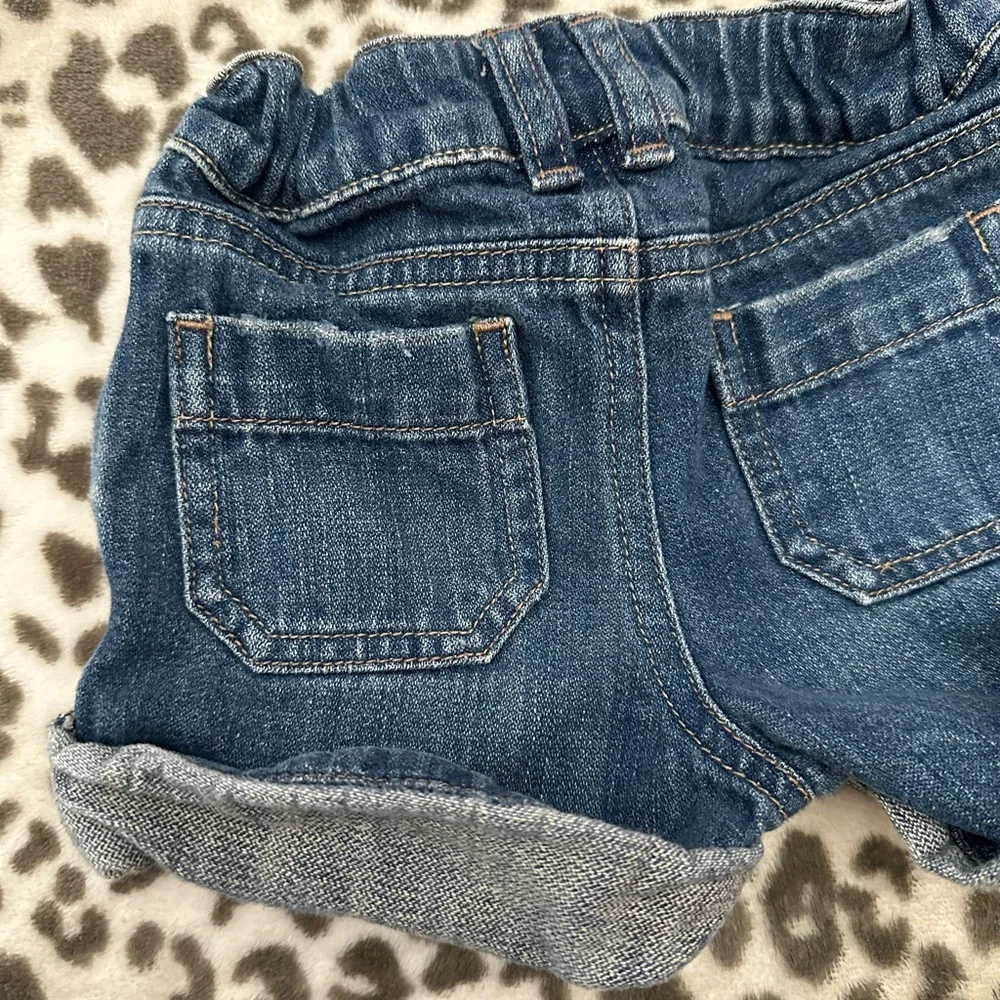 Old Navy Adjustable Denim Jean Shirts in Blue Wash Size 2T